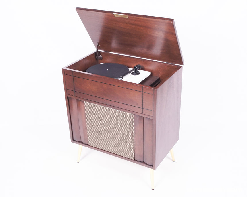 Aural Groove // Streaming Record Player Console / Custom Restoration