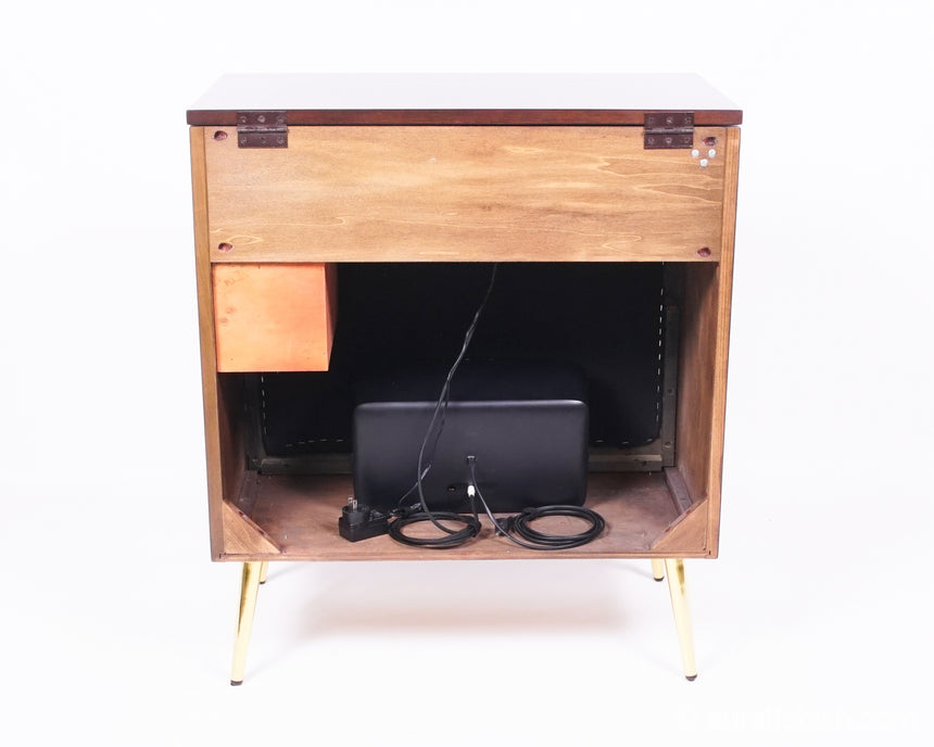 Aural Groove // Streaming Record Player Console / Custom Restoration