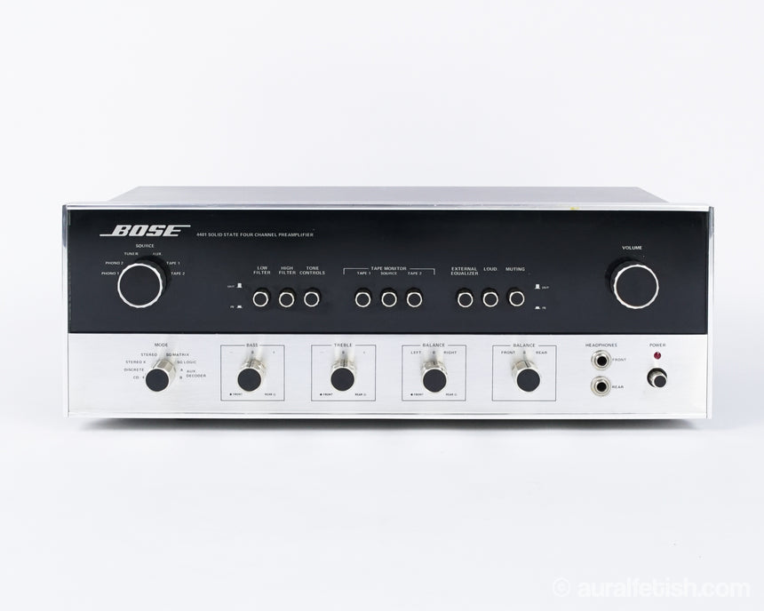 Bose 4401 // Vintage Solid State Stereo Preamplifier