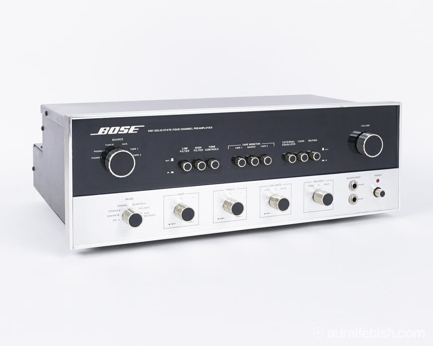 Bose 4401 // Vintage Solid State Stereo Preamplifier
