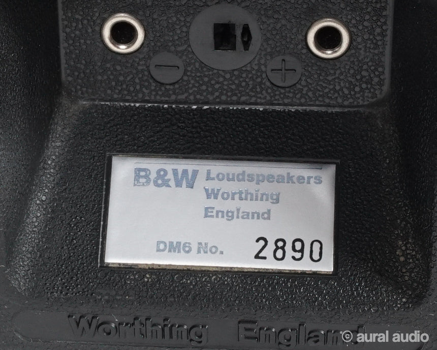 B&W DM6 // Loudspeakers / Custom Restoration