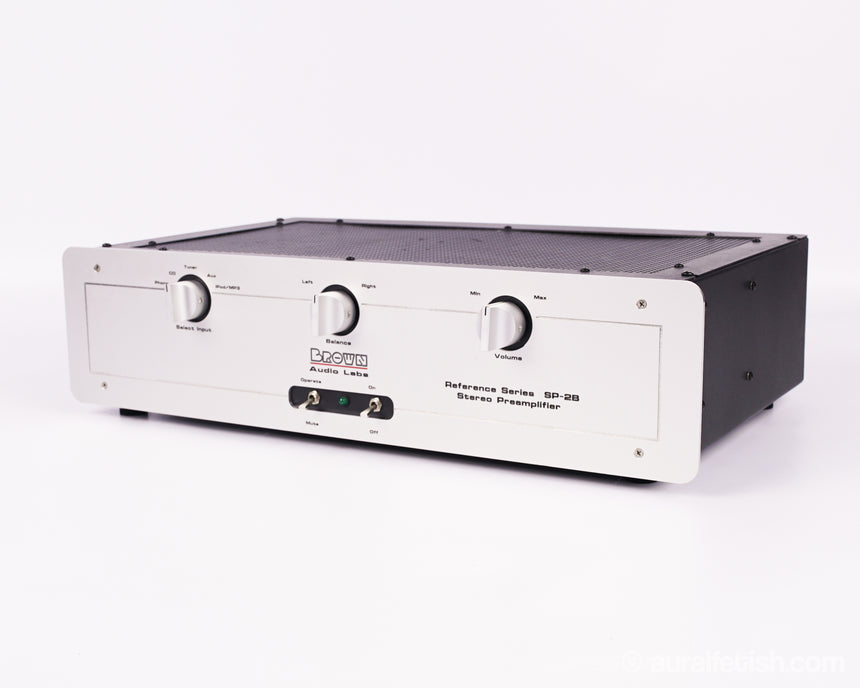 Brown Audio Labs SP-2B // 6SL7/6SN7 Tube Preamplifier / Silver