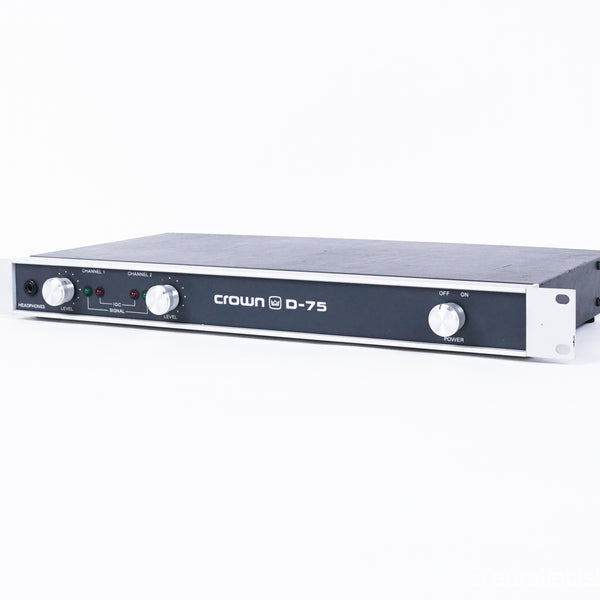CrownD-75_VintageAmplifier-