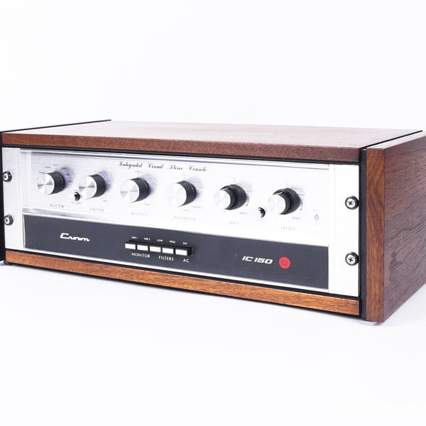 Crown IC 150 // Vintage Solid-State Preamplifier / With Cabinet