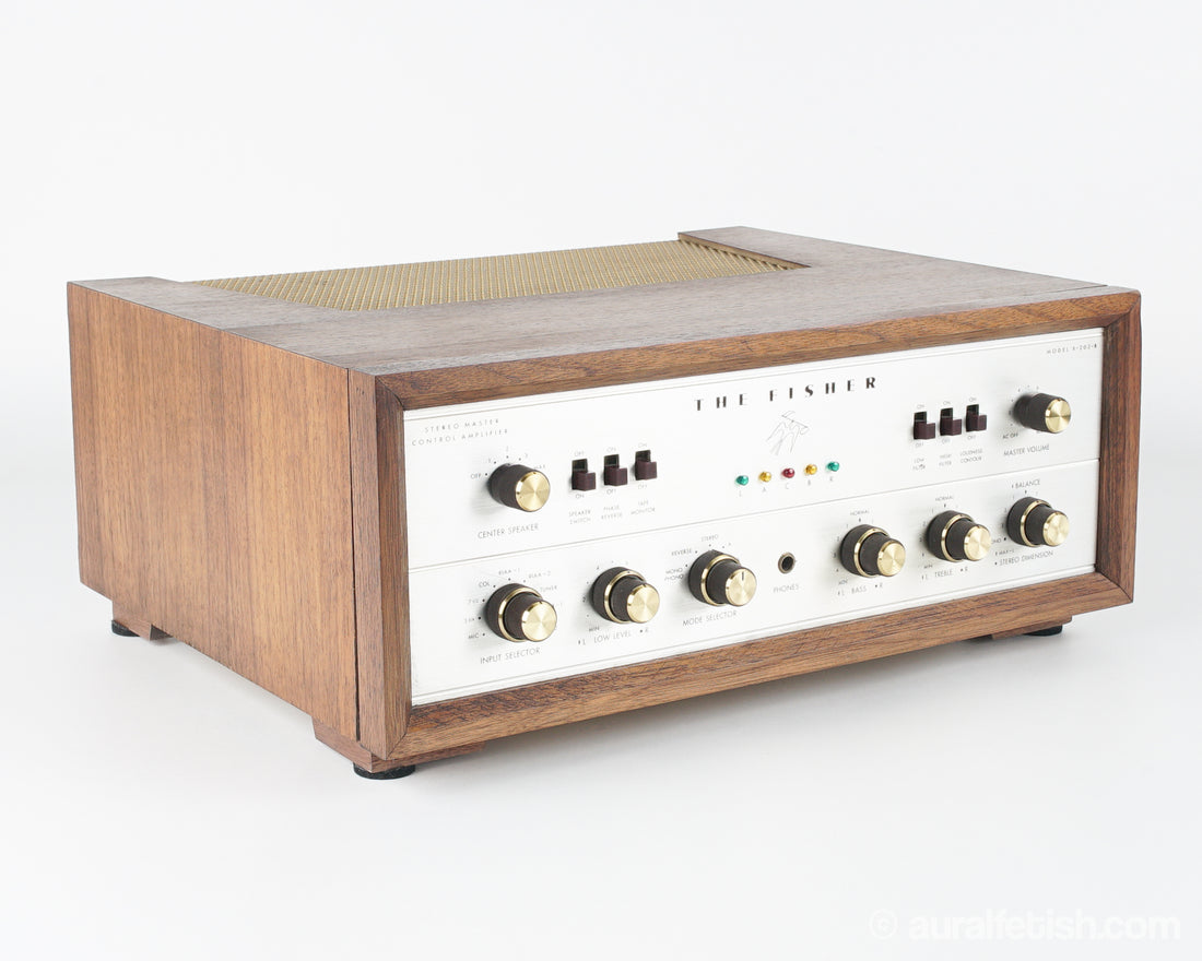 Fisher X-202-B // Integrated Tube Amplifier – AURAL HiFi