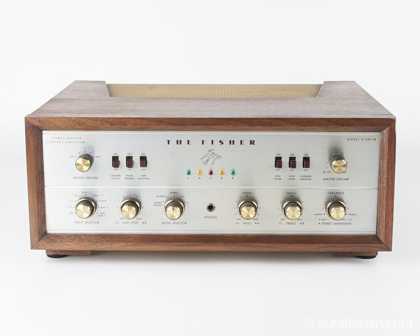 Fisher X-202-B // Integrated Tube Amplifier