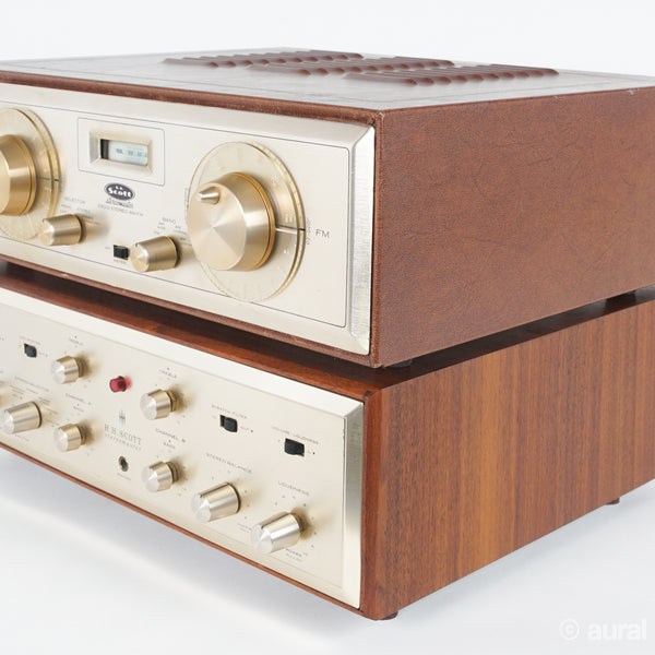 HH Scott Set // 222c Integrated Tube Amp / 330d Tube Tuner – AURAL