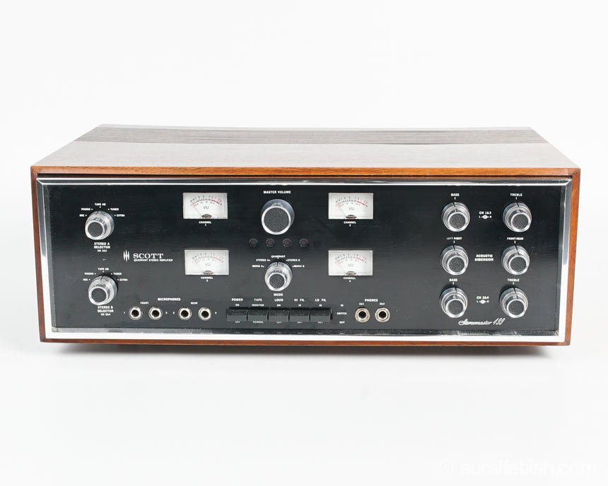 HH Scott Stereomaster 499 // Solid State Quad Integrated Amplifier