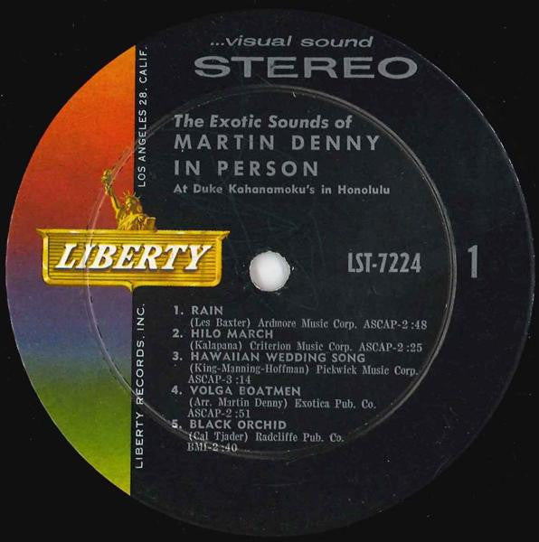 Martin Denny - In Person // Vinyl Record
