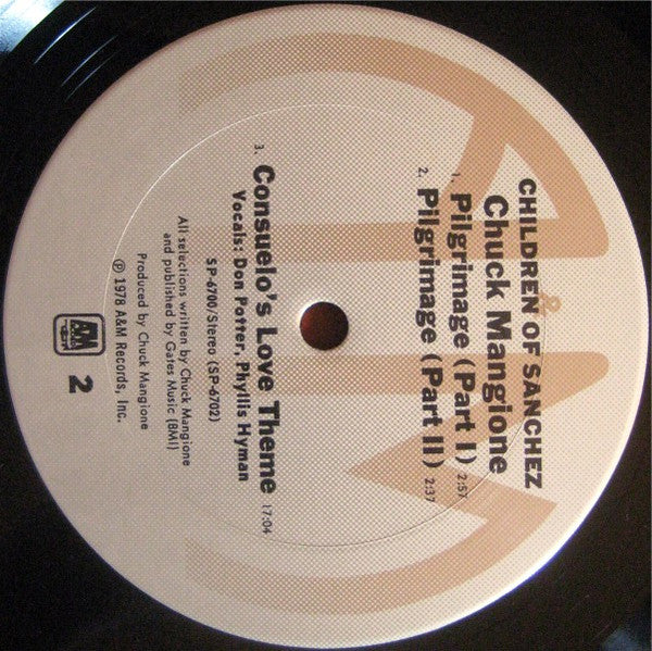 Chuck Mangione - Children Of Sanchez // Vinyl Record