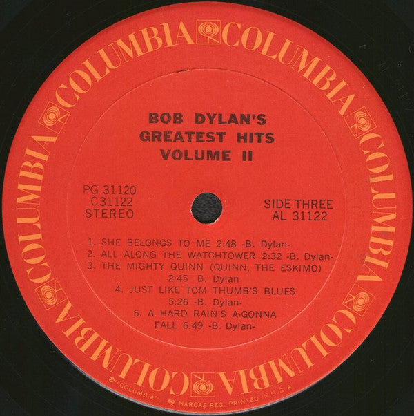 Bob Dylan - Bob Dylan's Greatest Hits Volume II // Vinyl Record