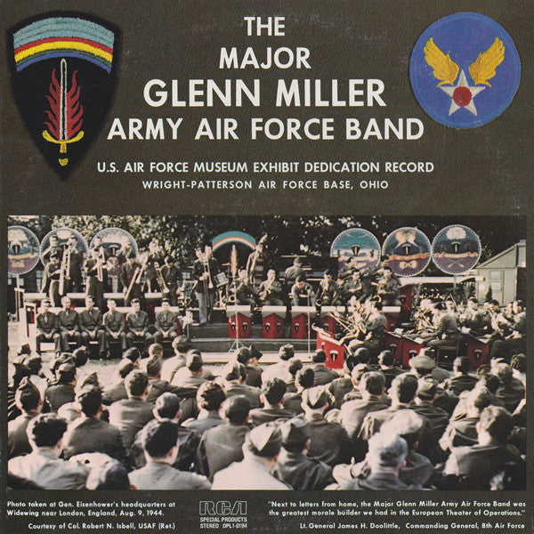 Glenn Miller And The Army Air Force Band - U.S. Air Force Museum Exhibit Dedication Record (Wright-Patterson Air Force Base, Ohio) // Vinyl Record