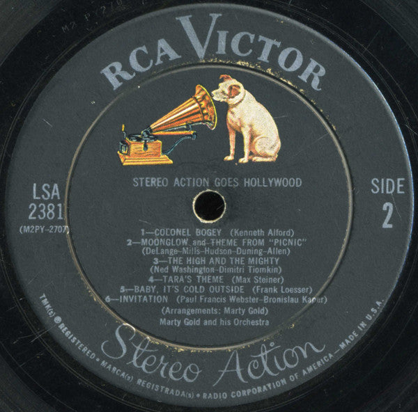 Martin Gold And His Orchestra - Stereo Action Goes Hollywood // Vinyl Record