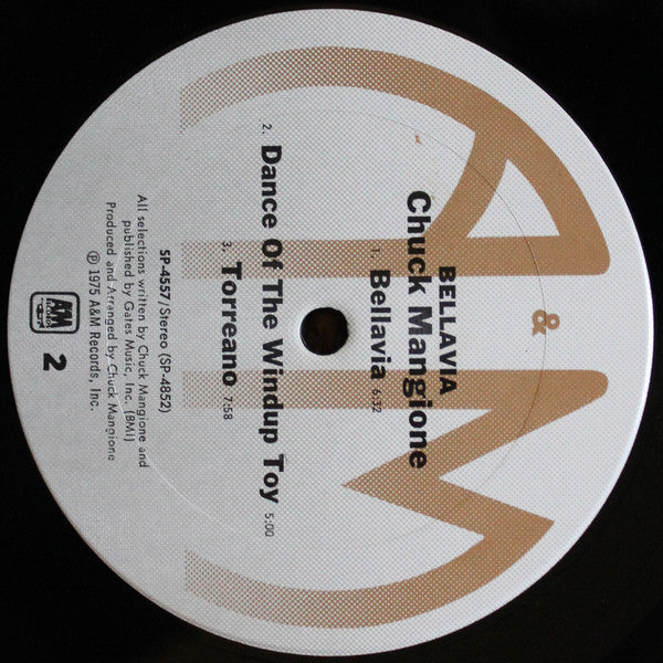 Chuck Mangione - Bellavia // Vinyl Record