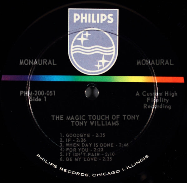 Tony Williams - The Magic Touch Of Tony // Vinyl Record
