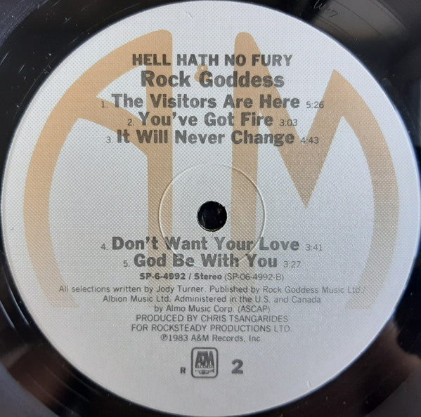 Rock Goddess - Hell Hath No Fury // Vinyl Record