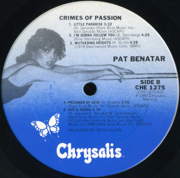 Pat Benatar - Crimes Of Passion // Vinyl Record