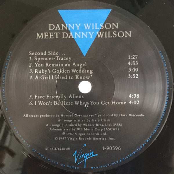 Danny Wilson - Meet Danny Wilson // Vinyl Record