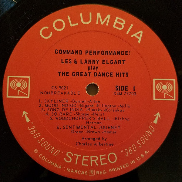 Les & Larry Elgart - Command Performance! // Vinyl Record