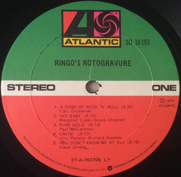 Ringo Starr - Ringo's Rotogravure // Vinyl Record