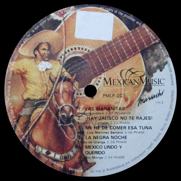 Mariachi Nacional De Guadalajara - Mariachi Vol. 1 // Vinyl Record