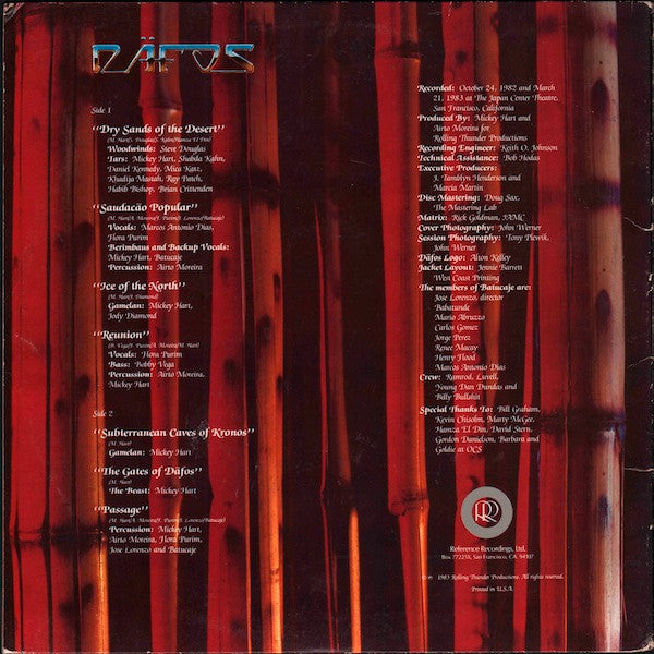 Mickey Hart - Däfos // Vinyl Record