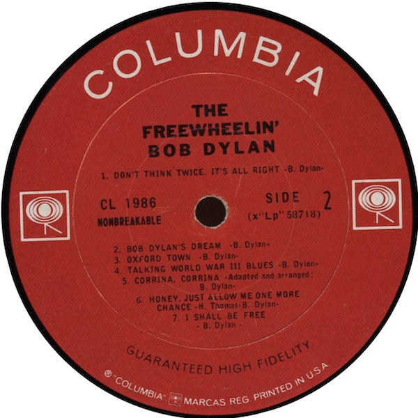 Bob Dylan - The Freewheelin' Bob Dylan // Vinyl Record