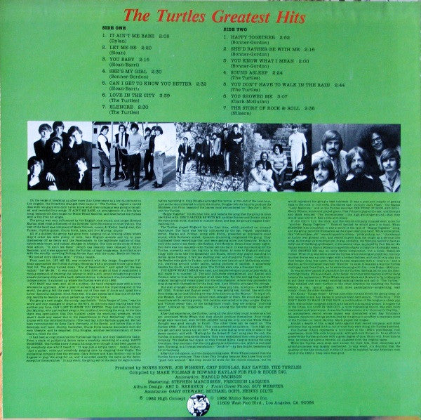 The Turtles - The Turtles Greatest Hits // Vinyl Record