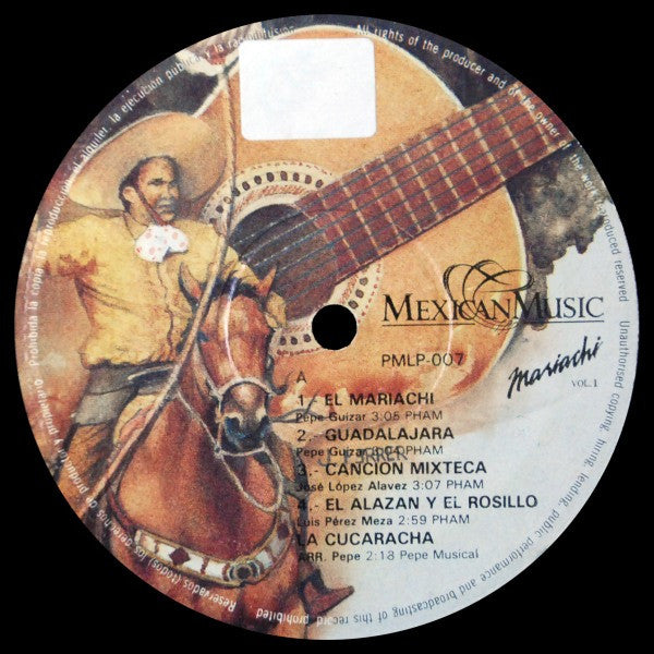 Mariachi Nacional De Guadalajara - Mariachi Vol. 1 // Vinyl Record