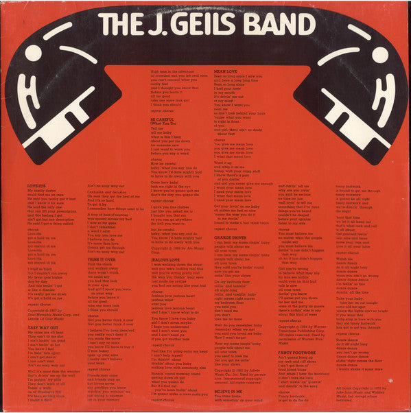 The J. Geils Band - Hotline // Vinyl Record