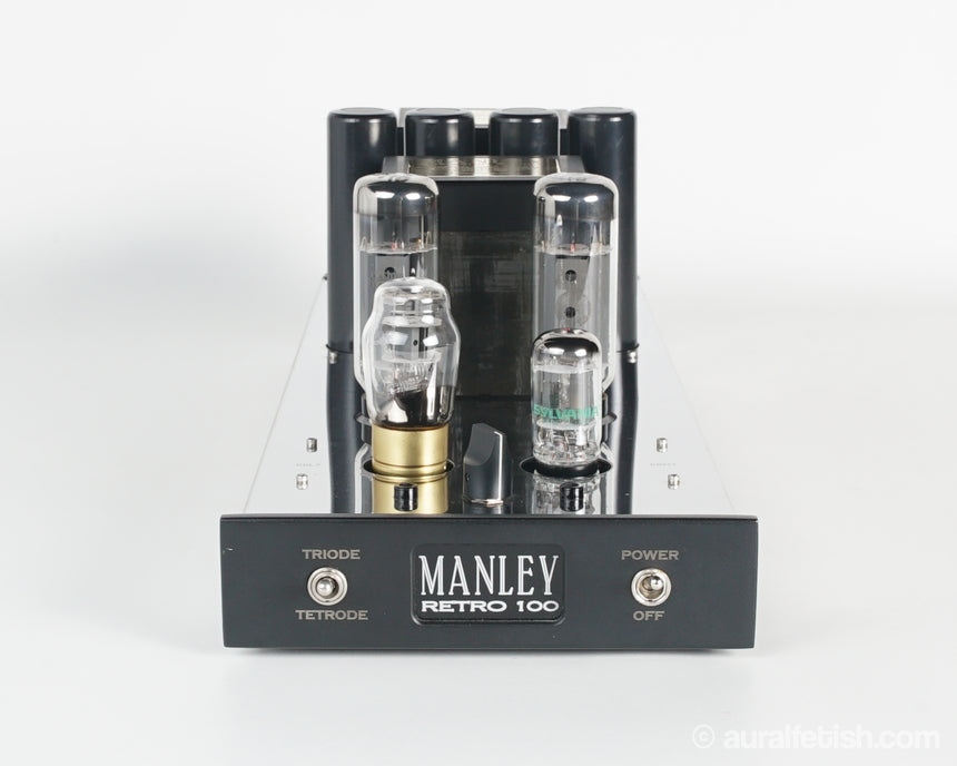Manley Retro 100 // Monoblock Tube Amplifiers / Original Boxes