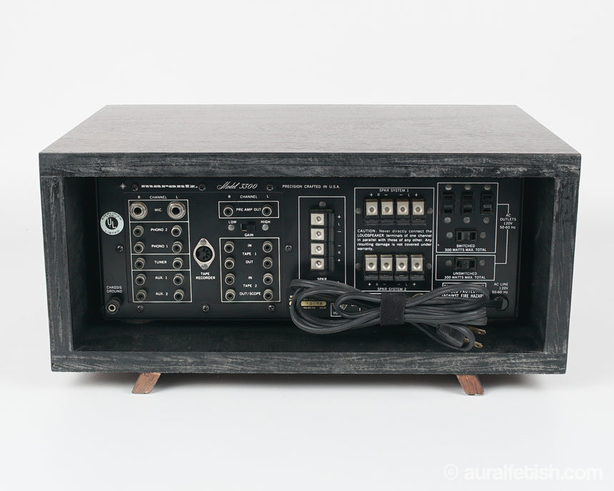 Marantz 3300 // Solid State Stereo Preamplifier – AURAL HiFi