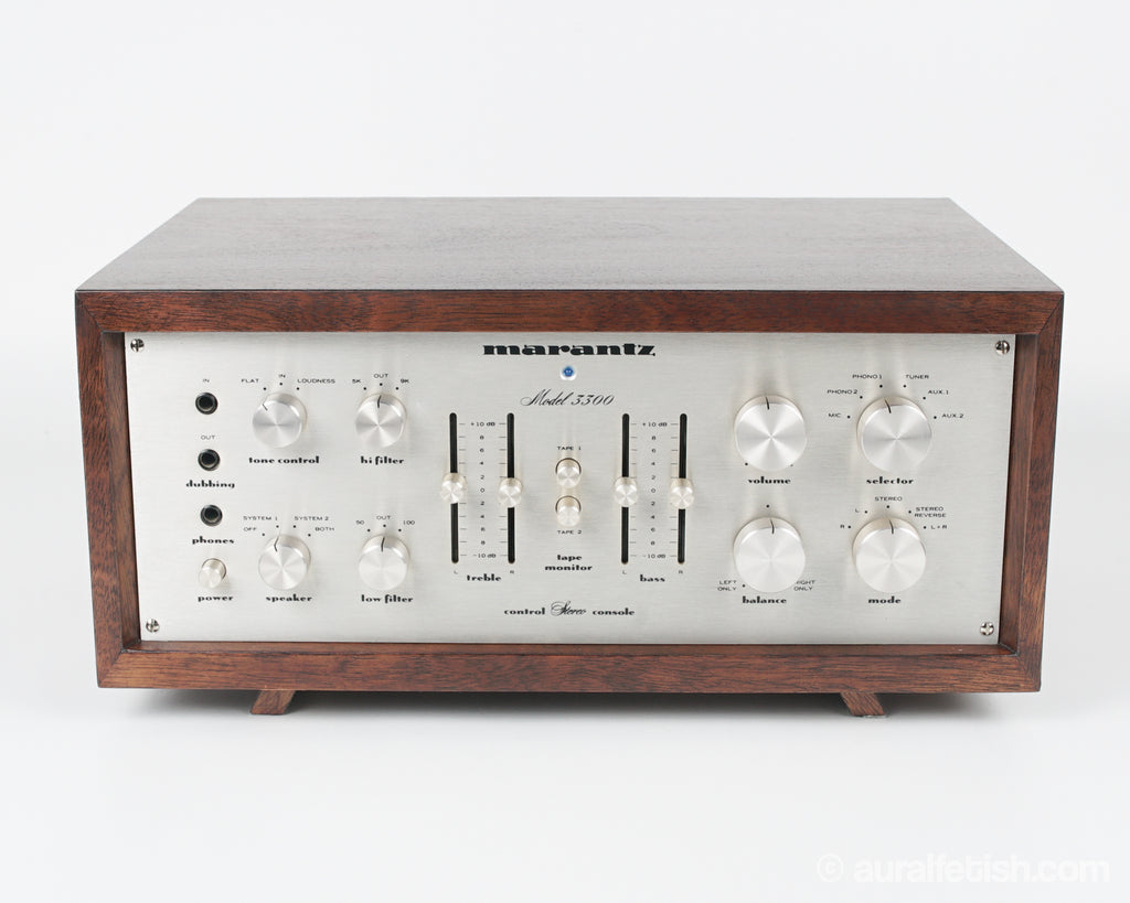Marantz 3300 // Solid State Stereo Preamplifier – AURAL HiFi