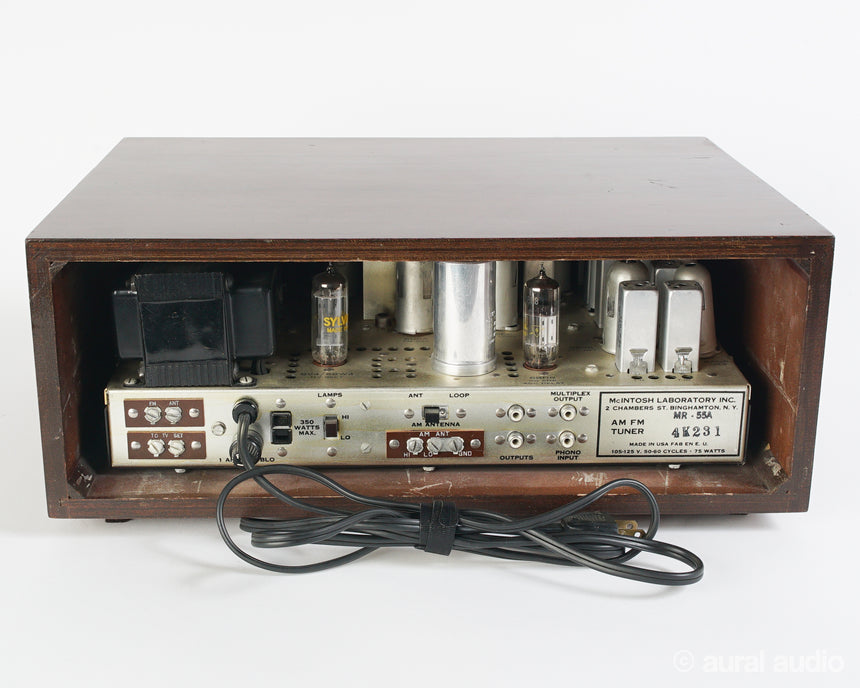 Vintage McIntosh MR55 A // AM/FM Stereo Tube Tuner