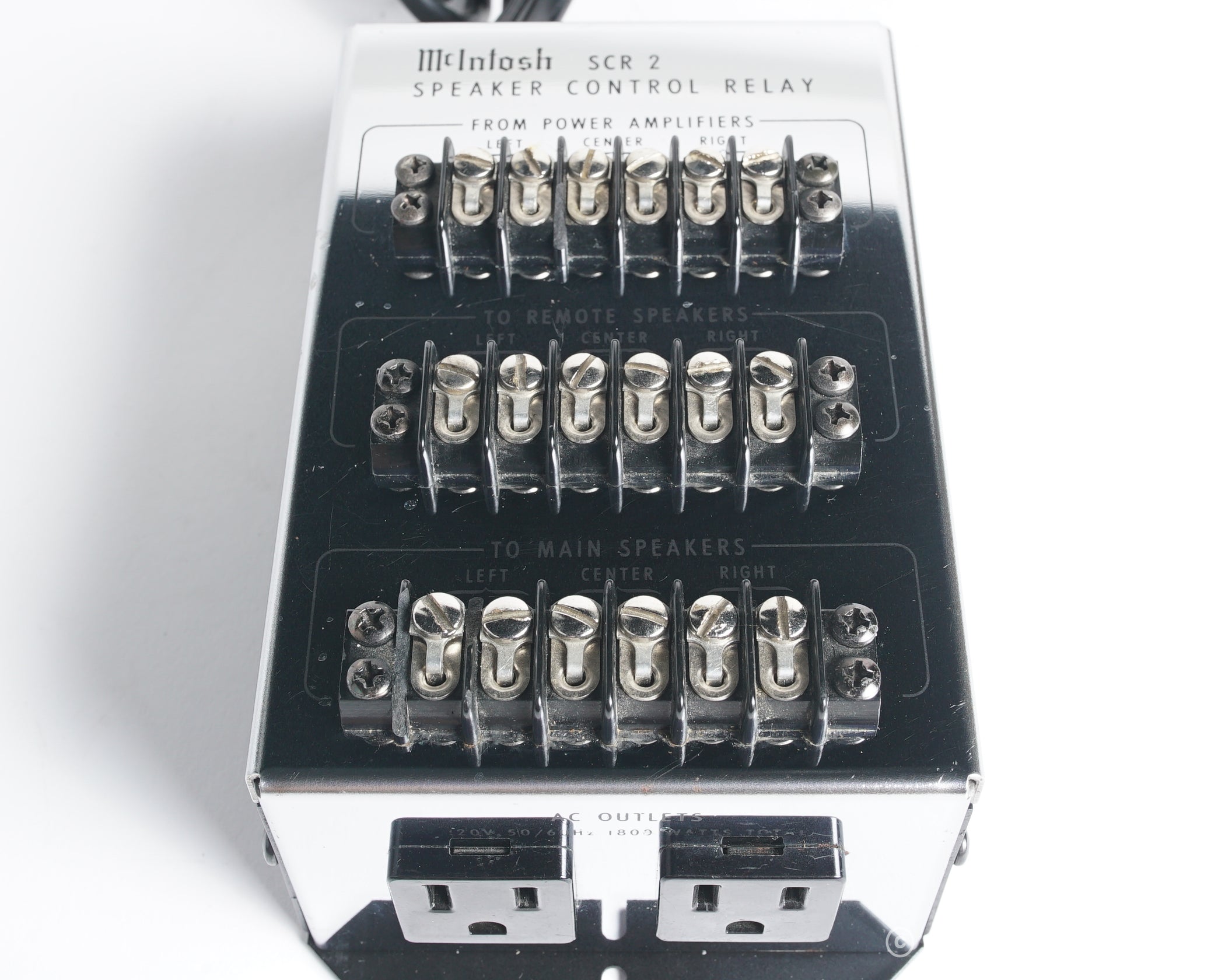 Vintage Mcintosh SCR2 // Speaker Control Relay AURAL HiFi