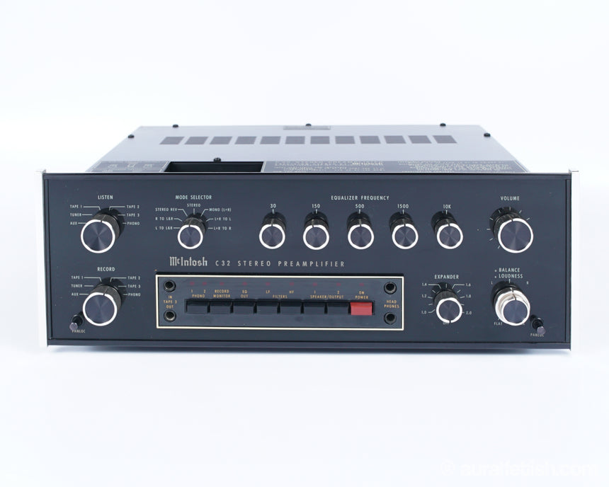 Vintage McIntosh C32 // Dual Stereo Solid-State Preamplifier