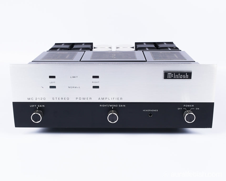 Vintage McIntosh MC 2120 // Solid-State Amplifier