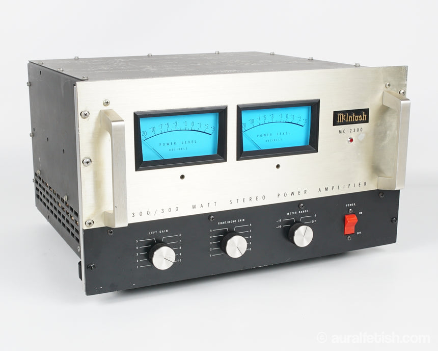 Vintage McIntosh MC-2300 // Solid State Stereo Amplifier / Legendary