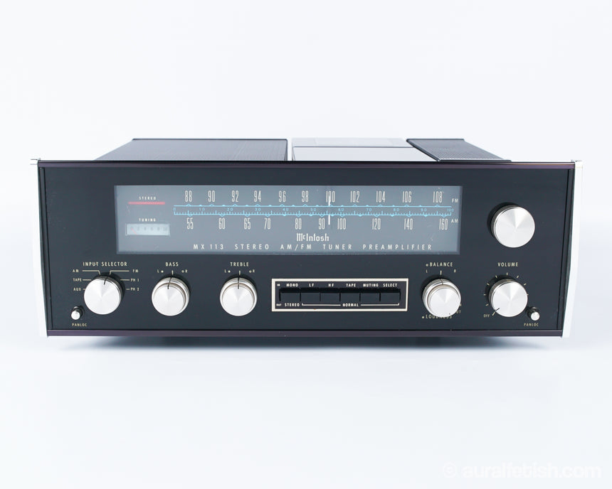 Vintage McIntosh MX113 // Preamp Tuner