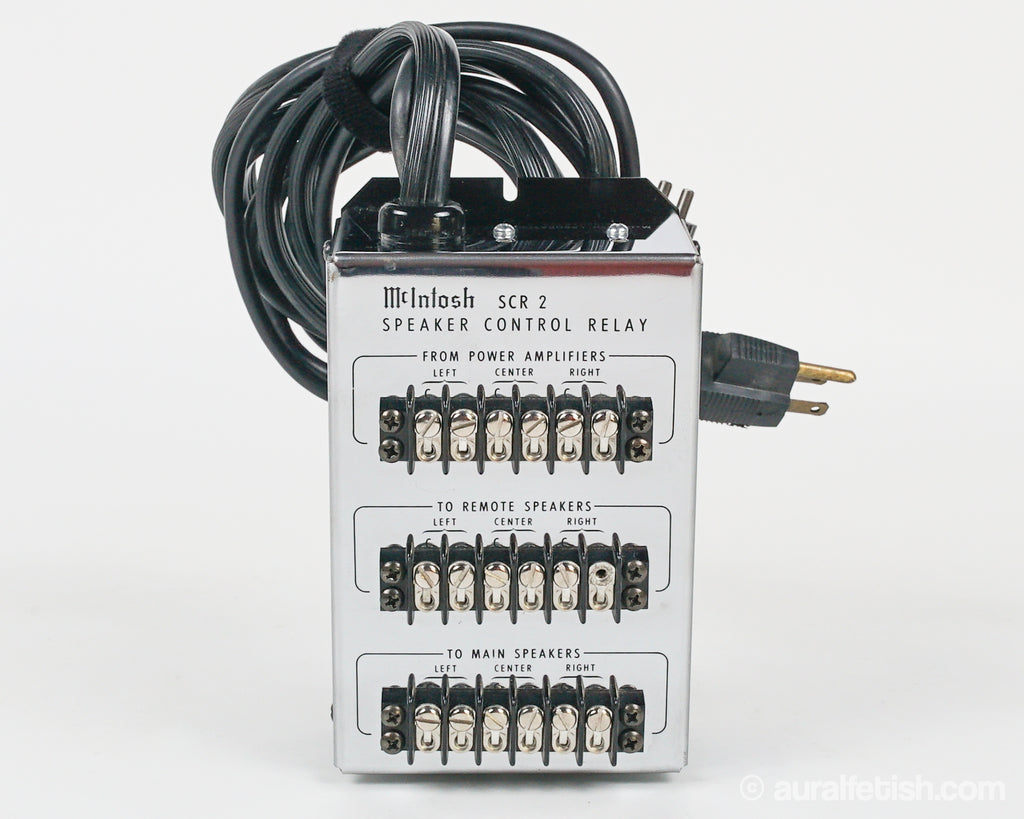 Vintage Mcintosh SCR2 // Speaker Control Relay AURAL HiFi