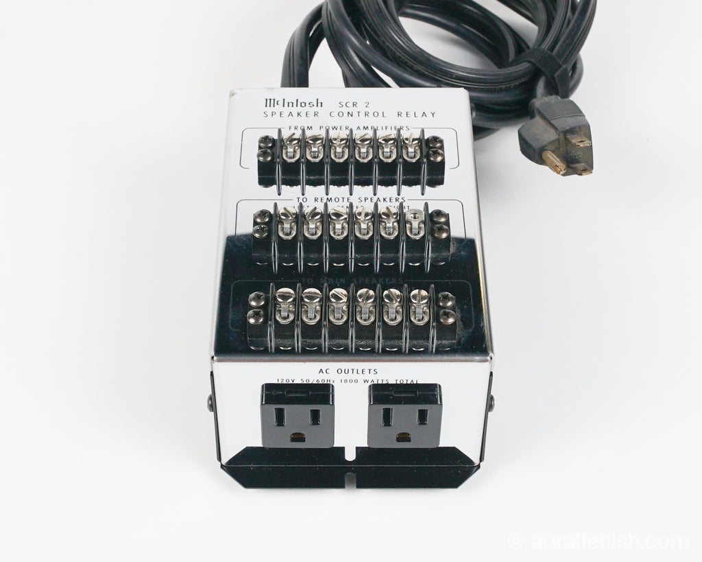 Vintage Mcintosh SCR2 // Speaker Control Relay AURAL HiFi