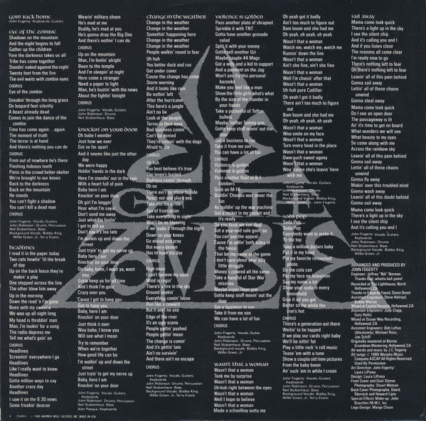 John Fogerty - Eye Of The Zombie // Vinyl Record