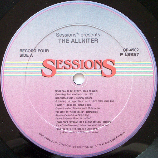 Various - The Allniter // Vinyl Record / Original cellophane