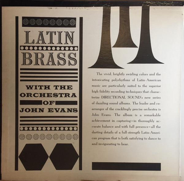 John Evans And The Big Band - Latin Brass // Vinyl Record