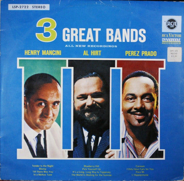 Henry Mancini - 3 Great Bands // Vinyl Record