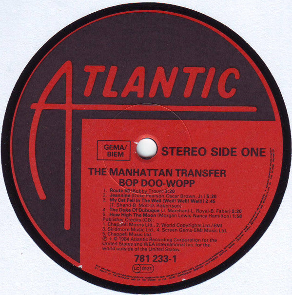 The Manhattan Transfer - Bop Doo-Wopp // Vinyl Record
