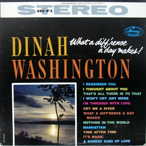 Dinah Washington - What A Diff'rence A Day Makes! // Vinyl Record