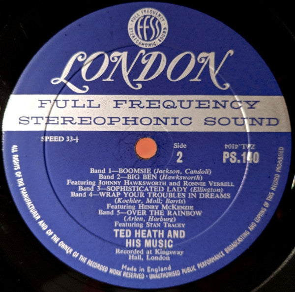 Ted Heath And His Music - Ted Heath Swings In High Stereo // Vinyl Record