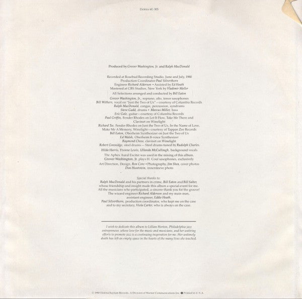 Grover Washington, Jr. - Winelight // Vinyl Record