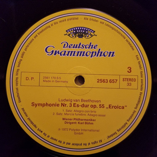 Ludwig van Beethoven - 9 Symphonien // Vinyl Record
